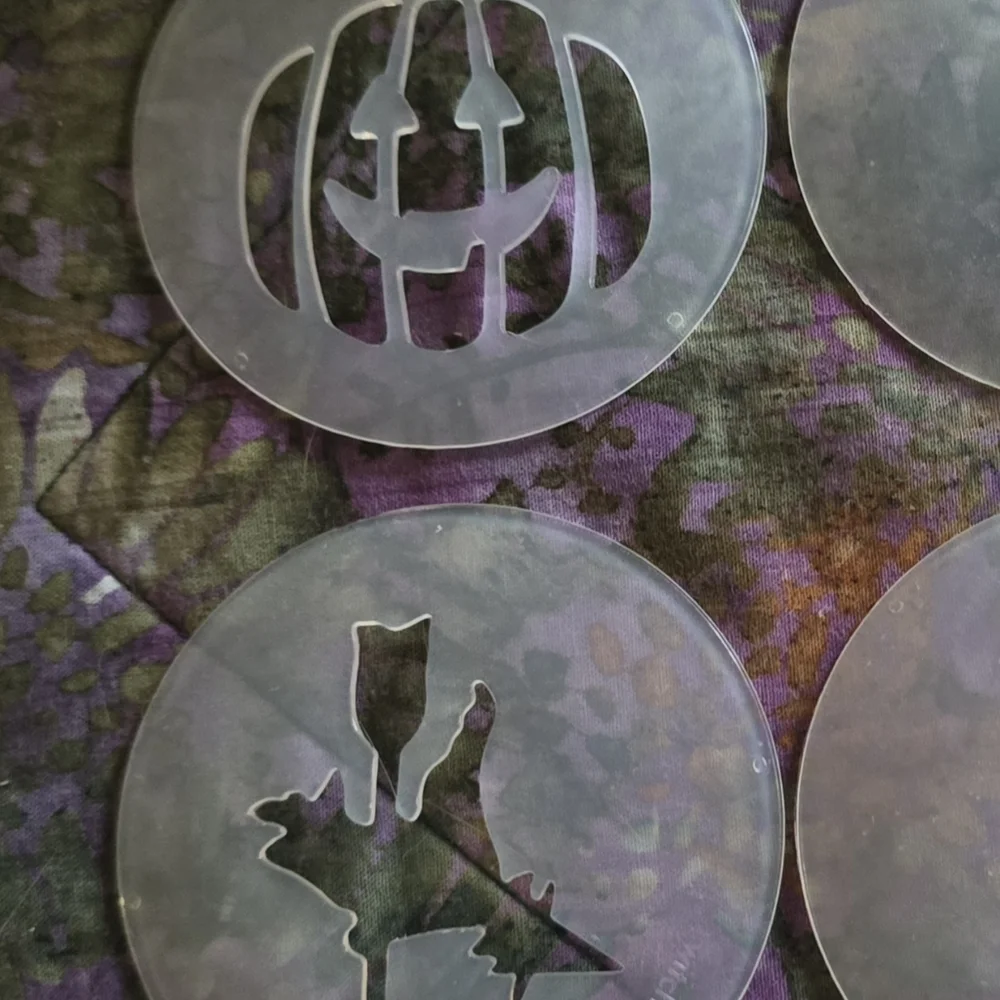 Williams Sonoma Spooky Halloween Cupcake Stencils Set
